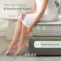 Novilla Gel Memory Foam Pocket Sprung Mattress, 7 Inch Single Mattress
