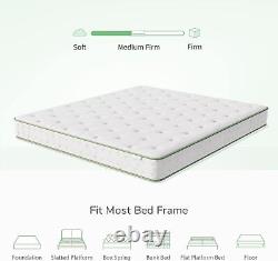 Novilla Gel Memory Foam Pocket Sprung Mattress, 7 Inch Single Mattress