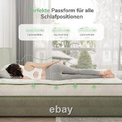Novilla Gel Memory Foam Pocket Sprung Mattress, 7 Inch Single Mattress Medium F