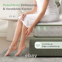 Novilla Gel Memory Foam Pocket Sprung Mattress, 7 Inch Single Mattress Medium F