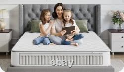 Novilla Memory Foam Pocket Sprung King Mattress 5FT 150x200cm 27cm