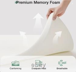 Novilla Memory Foam Pocket Sprung King Mattress 5FT 150x200cm 27cm