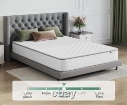 Novilla Memory Foam Pocket Sprung King Mattress 5FT 150x200cm 27cm