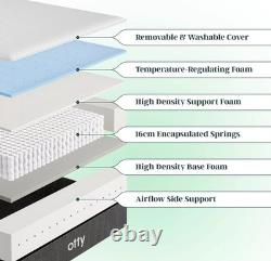 OTTY Hybrid Pocket Sprung Memory Foam Mattress (very lightly used)