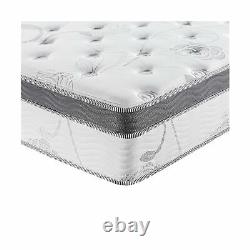 Olee Sleep Spring Mattress Hybrid Euro Box Top Pocket 12 Inch Queen Q12SM01MOLVC