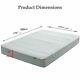 Orthopaedic Memory Foam Bed Mattress 10 Thick 3ft Single 4ft6 Double King Size