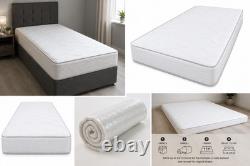 Orthopaedic Pillow Top Pocket Sprung Memory Foam Mattress Single Double King