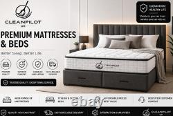 Orthopaedic Pillow Top Pocket Sprung Memory Foam Mattress Single Double King
