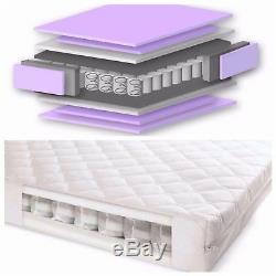 Orthopaedic QUILTED Pocket spring Memory Foam Mattress 140x70x14cm BABY TODDLER