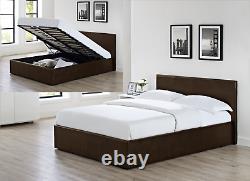 Ottoman Storage Bed 3FT 4FT 4FT6 5FT With Memory Foam Mattress Options 4 Colours