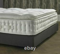 Pillow Top 5000 Pocket Sprung Mattress 4ft 6 double 5ft king size 6ft super king