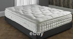 Pillow Top 5000 Pocket Sprung Mattress 4ft 6 double 5ft king size 6ft super king