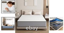 Pillow Top Double Mattress 25CM Hybrid Memory Foam & Pocket Spring for Comfort