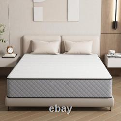 Pillow Top Double Mattress 25CM Hybrid Memory Foam & Pocket Spring for Comfort
