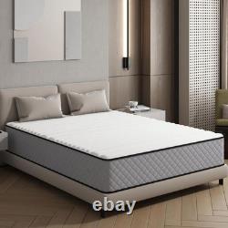 Pillow Top Double Mattress 25CM Hybrid Memory Foam & Pocket Spring for Comfort