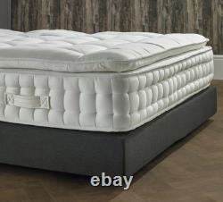 Pillow Top Pocket Sprung Mattress 1000-5000 Memory Foam Luxury Uk
