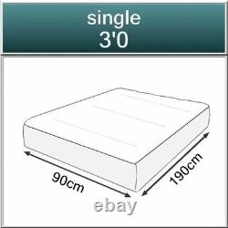 Pillow Top Pocket Sprung Mattress 1000-5000 Memory Foam Luxury Uk