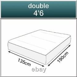 Pillow Top Pocket Sprung Mattress 1000-5000 Memory Foam Luxury Uk