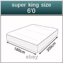 Pillow Top Pocket Sprung Mattress 1000-5000 Memory Foam Luxury Uk