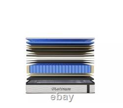 Platinum 3500 Pocket Gel Memory Foam Mattress Double Best for back pain