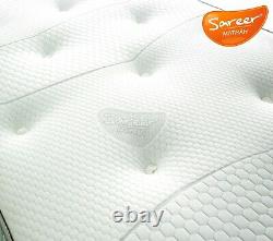 Pocket Memory Foam Mattress hypo allergenic All Sizes standard sizes Sareer