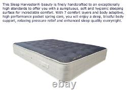 Pocket Spring Cool Medical Memory Foam Mattress 3FT 4FT6 Double 5FT King 6FT