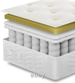 Pocket Spring & Memory Foam Mattress 3FT Single 4FT6 Double 5FT King
