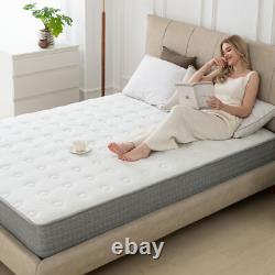 Pocket Spring Orthopaedic Mattress 7-Zone Memory Foam Single 3ft-5ft King Sizes
