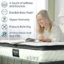 Pocket Spring and Memory Foam Hybrid Mattress 3FT/4FT6