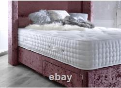 Pocket Sprung 25cm 3000 Memory Foam Mattress, 3ft 4ft 4ft6 Double 5ft King Size