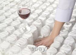 Pocket Sprung 25cm 3000 Memory Foam Mattress, 3ft 4ft 4ft6 Double 5ft King Size