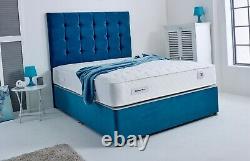 Pocket Sprung Mattress With Memory Foam Fillings Kingsize Or Double Med-firm
