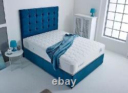 Pocket Sprung Mattress With Memory Foam Fillings Kingsize Or Double Med-firm