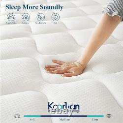 Pocket Sprung Medium Firm Mattress Memory Foam 3FT 4FT 4FT6 Double 5FT King 6FT