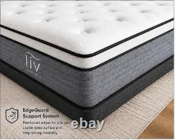 Pocket Sprung Memory Foam Hybrid Mattress Medium Firm Cooling UK Sizes
