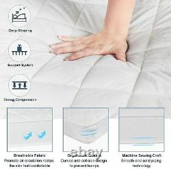 Pocket Sprung Memory Foam Mattress Orthopaedic 5FT King 4FT6 Double Single 3FT