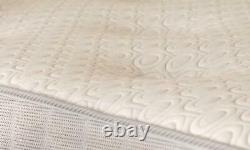 Pocket Sprung, Memory Foam and Wool Mattress 3FT 4FT6 5FT KING SIZE