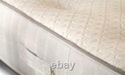 Pocket Sprung, Memory Foam and Wool Mattress 3FT 4FT6 5FT KING SIZE