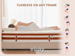 Pocket Sprung Orthopaedic Mattress 28cm Memory Foam Mattress Medium Firm