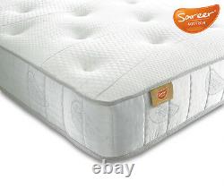 Pocket Sprung with Memory Foam Mattress Hypo Allergenic Fillings All Sizes