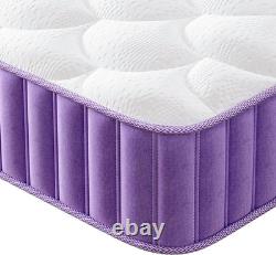 Premium Hybrid Memory Foam Mattress Medium Firm 7-Zone Pocket Spring All Sizes