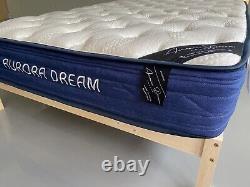 Premium Orthopaedic Luxury Mattress 3FT Memory Foam Pocket Sprun 9in medium firm