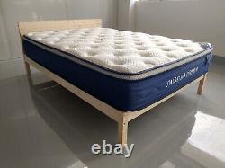 Premium Orthopaedic Luxury Mattress 4FT6 Memory Foam Pocket Sprung 12in mid-soft