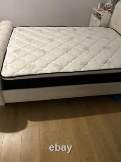 Premium Orthopaedic Luxury Mattress 4FT6 Memory Foam Pocket Sprung 9in mid-firm