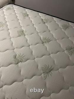 Premium Orthopaedic Luxury Mattress 4FT6 Memory Foam Pocket Sprung 9in mid-firm