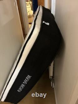 Premium Orthopaedic Luxury Mattress 4FT6 Memory Foam Pocket Sprung 9in mid-firm