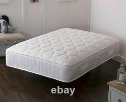 QUILTED SANDRINGHAM 1500 MEMORY FOAM POCKET SPRUNG MATTRESS 3ft 4ft 4ft6 5ft