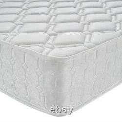 Quality 3000 Pocket Sprung Mattress 3ft 4ft6 Single Double King Size 10 in depth