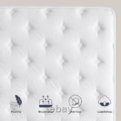 Resspry Double Memory Foam Firm Mattress Pocketed Springs Pressure Relieving