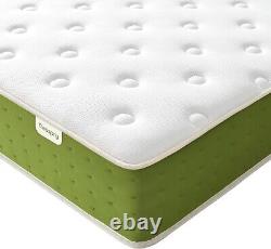 Resspry Single Mattresses, 26cm Hybrid Pocket Sprung Memory Foam Mattress